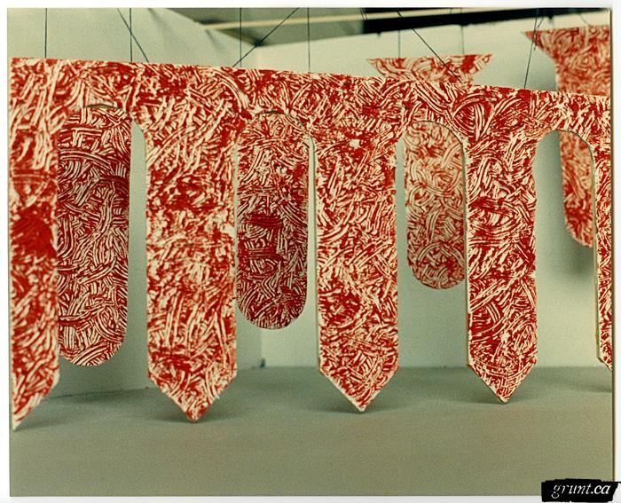 1986 07 08 Sculpture Cruise Missile Project installation Vilio Celli
